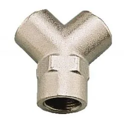 PREVOST Raccord Y égal Femelle Filetage Femelle 38 Pouce Gaz