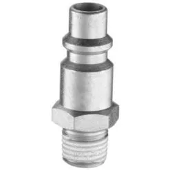 Lot De 2 Embouts Filetés Pour Raccords Rapides PREVOST - F.1/4" In M. 1/4" - ISO B8 - Acier Traité