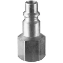 Lot De 2 Embouts Filetés Pour Raccords Rapides PREVOST - M.1/4" In F. 1/4" - ISO B8 - Acier Traité