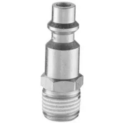 Lot De 2 Embouts Filetés Pour Raccords Rapides PREVOST - F.3/8" In M. 3/8" - ISO B6 - Acier Traité