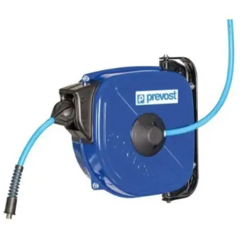 Enrouleur Tuyau Air Comprimé DRF 1012N Prevost - G 3/8" - Ressort De Rappel 12m - Montage Mural - Avec Tuyau D'entrée - Bleu 3 Enrouleur Tuyau Air Comprimé DRF 1012N Prevost - G 3/8" - Ressort De Rappel 12m - Montage Mural - Avec Tuyau D'entrée - Bleu -PRÉVOST Soldes Boutique 58594508 1