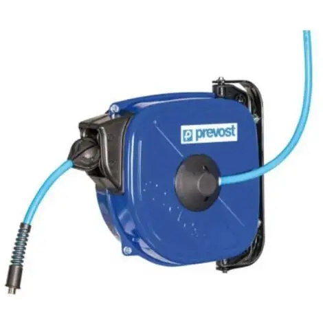 Enrouleur Tuyau Air Comprimé DRF 0812N Prevost - G 1/4" - Ressort De Rappel 12m - Montage Mural - Avec Tuyau D'entrée - Bleu 5 Enrouleur Tuyau Air Comprimé DRF 0812N Prevost - G 1/4" - Ressort De Rappel 12m - Montage Mural - Avec Tuyau D'entrée - Bleu -PRÉVOST Soldes Boutique 58594515 1