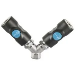 Distributeur 2 Directions ISI 068101 Prevost - Filetage F.1/4" - ISO B - Acier Traité