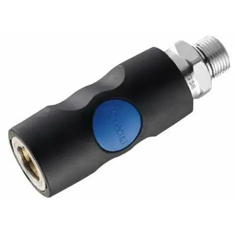 PREVOST Raccord Rapide Secu 06 S Male1-4 Gaz 1 PREVOST Raccord Rapide Secu 06 S Male1-4 Gaz