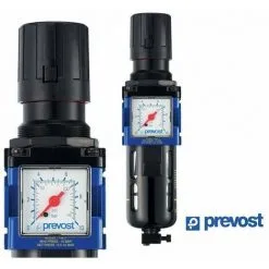 Filtre Régulateur Simple Bloc - Taraudage 3/8 - 10 Bar -TM SM2 - PREVOST